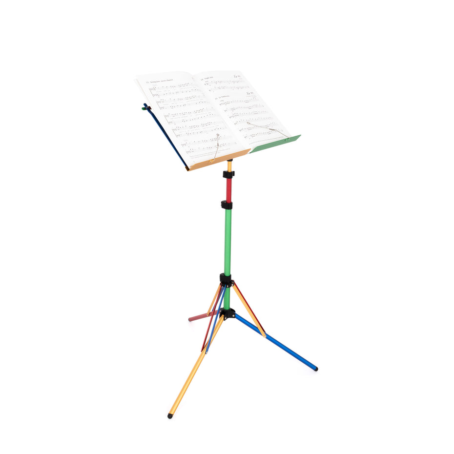 MUSISCA13 - Musisca lightweight folding music stand Rainbow