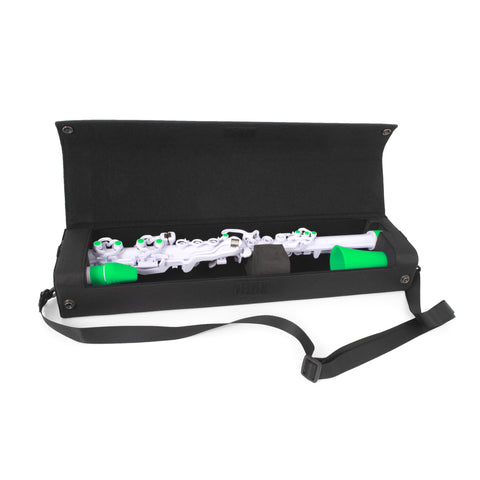 N120CLGN - Nuvo N120 Clarineo outfit White with green trim