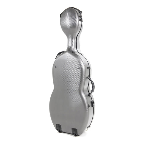 PS353126 - Gewa Pure Rolly polycarbonate cello case with wheels Grey