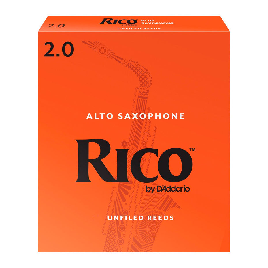 RJA0120-B50 - Rico Eb alto saxophone reeds box of x 50 2.0