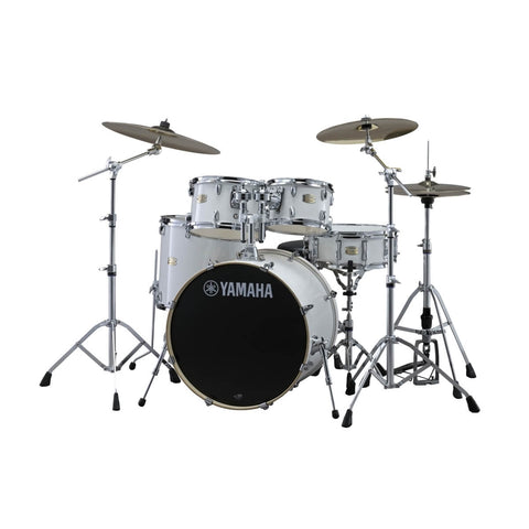 SBP2F5-PWH6W - Yamaha Stage Custom birch rock drum kit Pure white