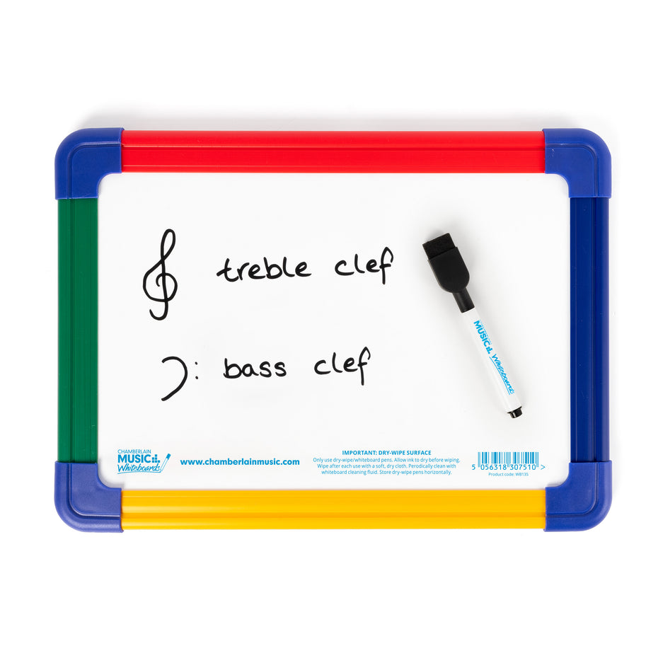 WB135-10PK - Magnetic A4 mini dry-wipe whiteboard - 10 pack Default title