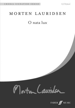 F52415X - Lauridsen O Nata Lux - SATB Default title