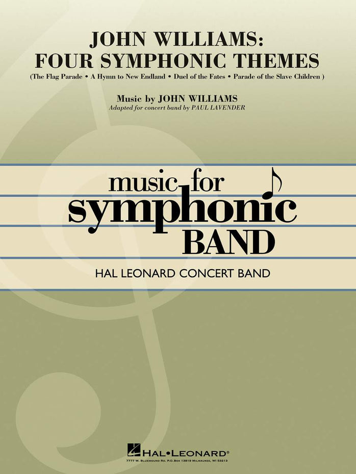 HL04001826 - John Williams: Four Symphonic Themes: Hal Leonard Concert Band Default title