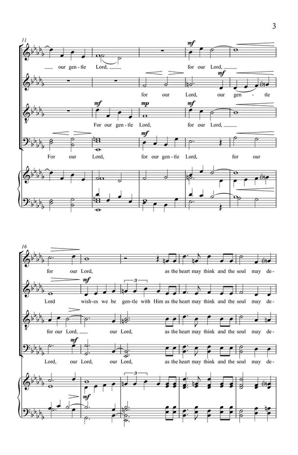 OUP-3869349 - Larsen Flee we to our Lord: Vocal score Default title