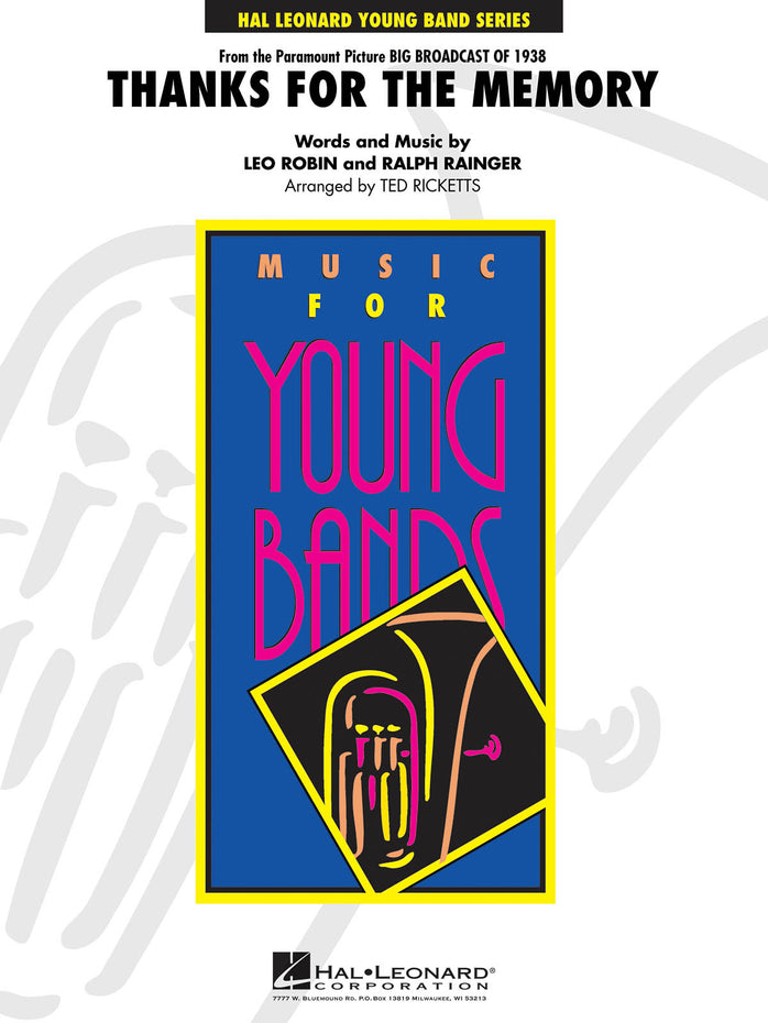 HL04000934 - Thanks for the Memory: Young Concert Band Default title