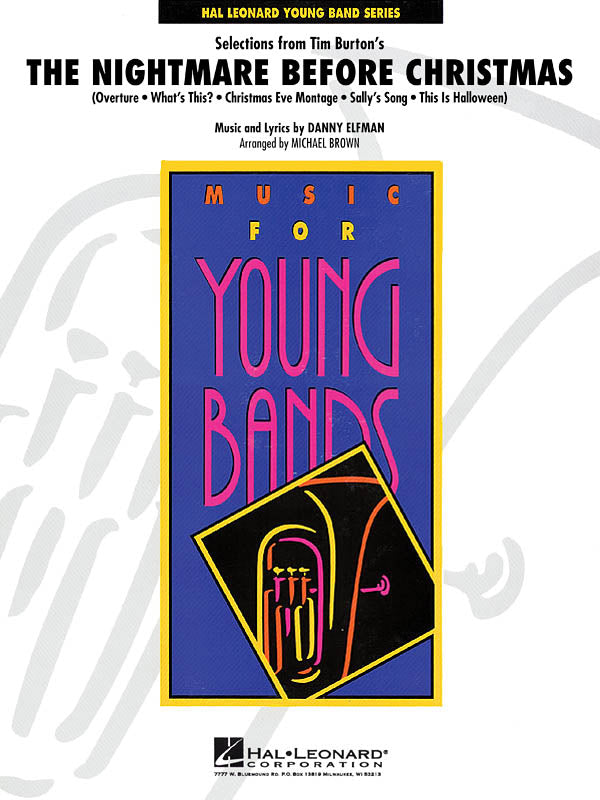 HL04001161 - Selections from The Nightmare Before Christmas: Young Concert Band Default title