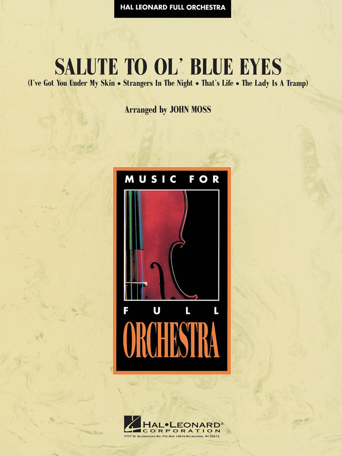 HL04490110 - Salute to Ol' Blue Eyes: HL Full Orchestra Default title