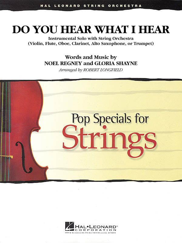 HL04626389 - Do You Hear What I Hear: Pop Specials for Strings Default title