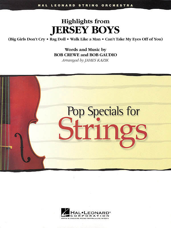 HL04626443 - Highlights from Jersey Boys - String Orchestra Default title