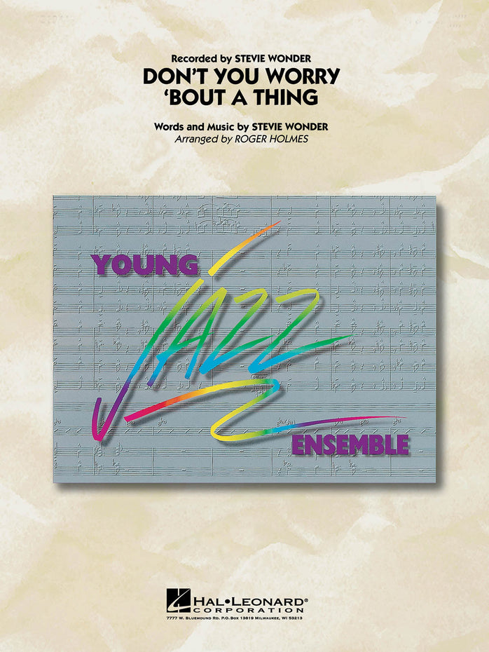 HL07010440 - Don't You Worry 'Bout a Thing: Young Jazz Ensemble Default title