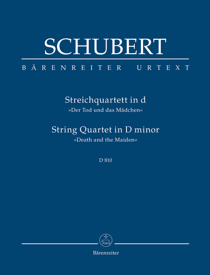 TP301 - Schubert String Quartet In D Minor (D.810) Study Score Default title