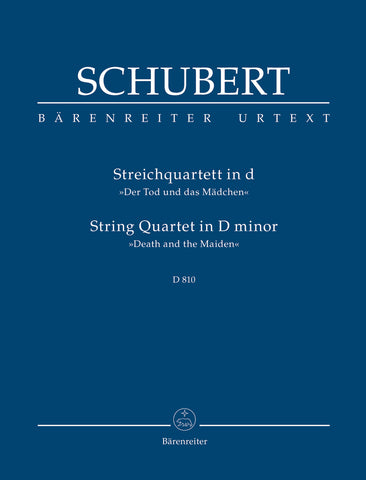 TP301 - Schubert String Quartet In D Minor (D.810) Study Score Default title