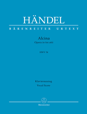 BA4061-90 - Handel Alcina (HWV 34) (Urtext/Vocal Score) Default title