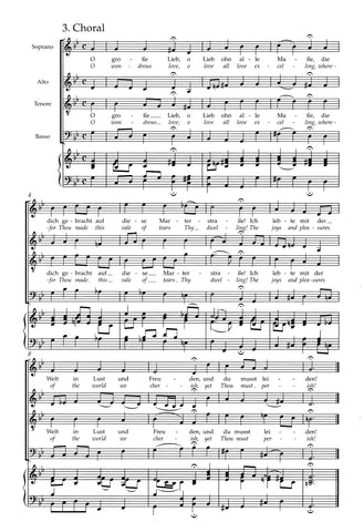 BA5037-90 - Bach St John Passion BWV 245 (Vocal Score) Default title