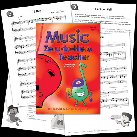 OCW210521 - Music Zero-to-Hero Teacher Book + CD Default title